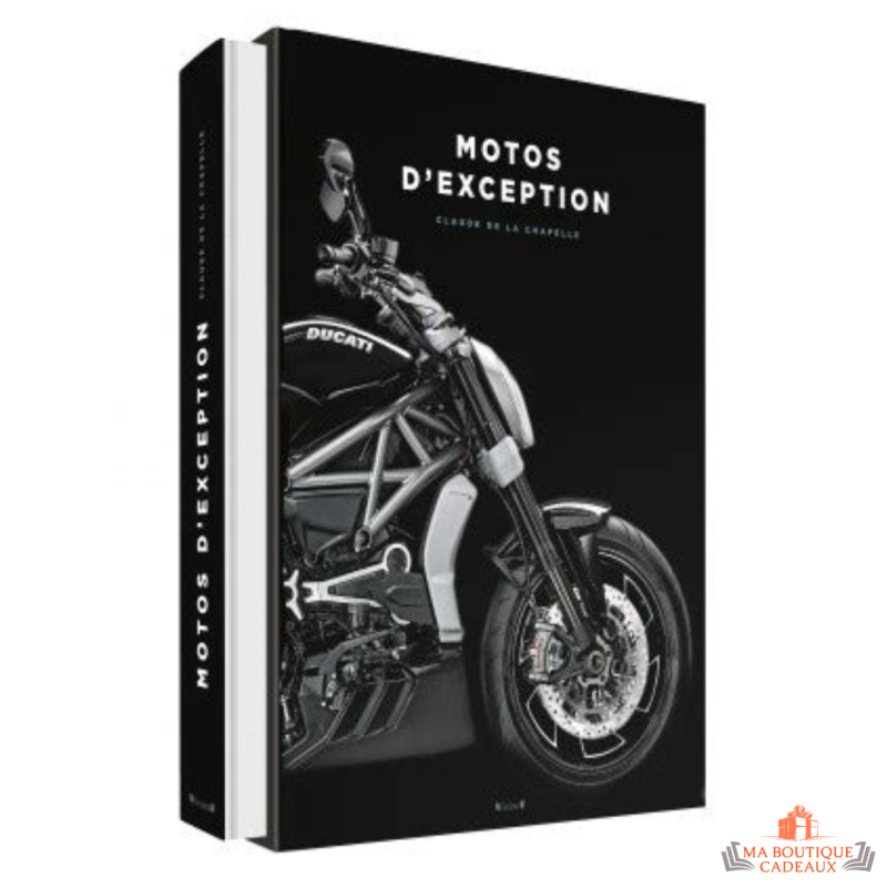 Couverture du livre "Motos d'exception"