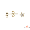 Boucles d’oreilles étoile plaqué or Carla Nogueres