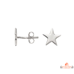 Boucles d’oreilles étoile en argent 925 Carla Nogueres