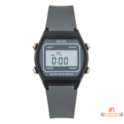 Montre LCD Digitec femme grise à affichage digital