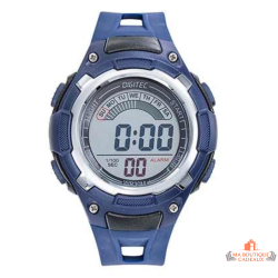 Montre digitale homme DIGITEC bleu foncé avec affichage numérique