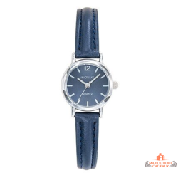 Montre femme INOTIME cadran bleu foncé bracelet bleu analogique