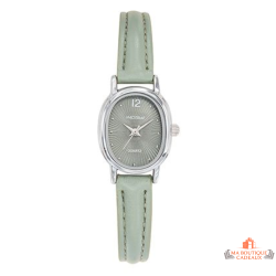 Montre femme INOTIME vert clair bracelet vert clair cadran soleillé 20.5mm