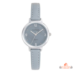 Montre femme INOTIME gris clair 26,5mm cadran soleillé bracelet gris clair