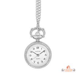 Montre infirmière INOTIME à gousset 27 mm blanche