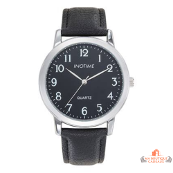 Montre homme INOTIME 40 mm noire bracelet noir