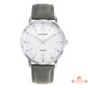 Montre homme INOTIME 42 mm argent métal 5 ATM lunette bleu