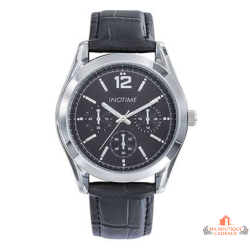 Montre homme INOTIME cadran noir style chronographe bracelet noir garantie 2 ans