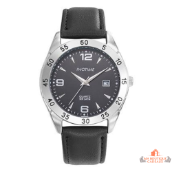 Montre homme INOTIME MIYOTA 2115 noir 39 mm affichage jour garantie 2 ans