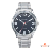 Montre homme INOTIME bleu foncé acier 40 mm aiguilles lumineuses trotteuse rouge garantie 2 ans