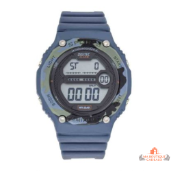 Montre digitale DIGITEC sport bleu foncé étanche 5 ATM garantie 2 ans
