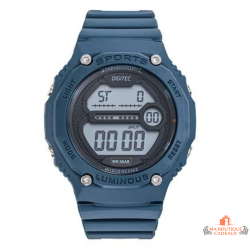 Montre digitale DIGITEC bleu foncé sport chronographe étanche 5 ATM garantie 2 ans