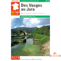 Guide randonnée Vosges Jura Ballon Alsace Lons le Saunier