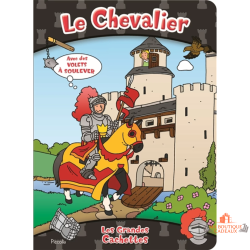 Livre enfant Le chevalier avec rabats univers chevaliers découverte interactive