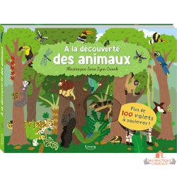 livre animaux enfant volets interactif decouverte nature