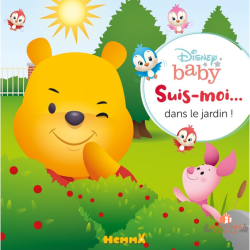 livre bebe disney jardin winnie eveil carton