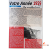 Carte année de naissance 1959 événements historiques et célébrités