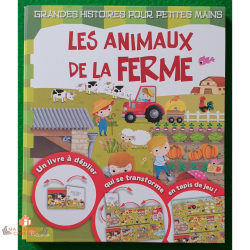 Grandes histoires pour petites mains "Les animaux de la ferme"